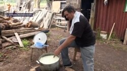 Однією лівою. Колишній полонений бойовиків «ЛНР» варить козячий сир на Житомирщині (відео)