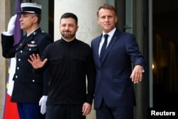 Зеленський і Макрон. Париж, 4 вересня 2025 року