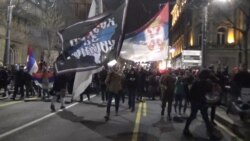 Belgrade Protesters Vent Anger At Montenegrin Embassy Over New Religion Law