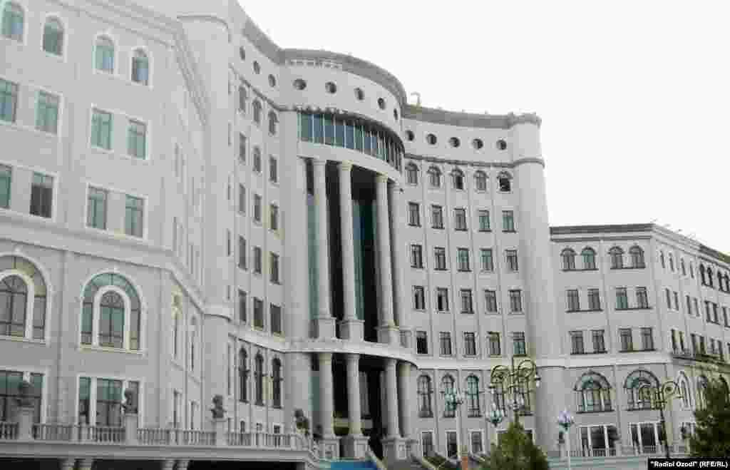 Tajikistan -- The new  building of National Library of Tajikistan, Dushanbe, 20Mar2012