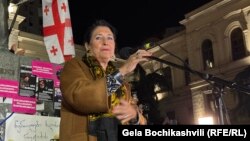 Грузиянын президенти Саломе Зурабишвили. 22-декабрь, 2024-жыл. Тбилиси.