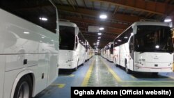 اتوبوس‌های مارال تولید شده در شرکت عقاب‌افشان