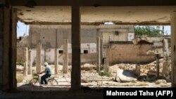 خرابه‌های شهر تلبیسه در حمص