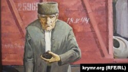 Qırımtatarlarnıñ sürgünligi. Resim