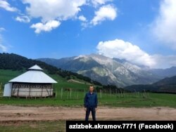 Фотография Азизбека Акрамова, сделанная в Кыргызстане, 2024-й год