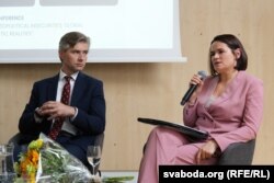 Кястуціс Будрыс і Сьвятлана Ціханоўская