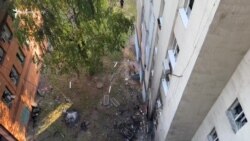 Հարվածներ Խարկովի բնակելի շենքին
