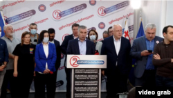 «Европачыл Грузия» партиясынын лидери Давид Бакрадзе.