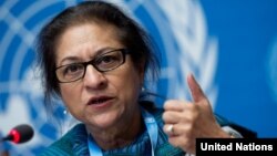 عاصمه جهانگیر، گزارشگر ویژه سازمان ملل در امور حقوق بشری ایران