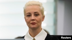 Ֆրանսիա - Յուլիա Նավալնայան Եվրախորհրդարանում, Ստրասբուրգ, 28-ը փետրվարի, 2024թ.