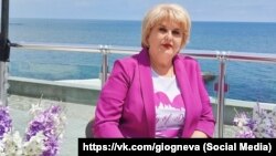 Глава российской администрации Алушты Галина Огнева