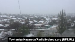 Засніжене Запоріжжя, 19 квітня 2017 року