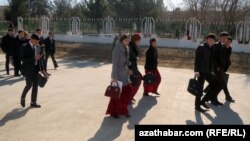 Студенты, Туркменистана (архивное фото) 