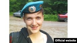 Украинская летчица Надежда Савченко