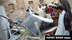 Пакистан. Жардыруудан кийинки көрүнүш 