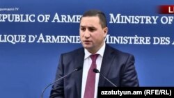 Пресс-секретарь МИД Армении Тигран Балаян