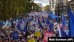 Демонстрація проти Brexit у Лондоні, 19 жовтня 2019 року