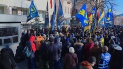 У Києві пікетували посольство Польщі (відео)