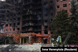 Пошкоджений російськими ударами будинок, Покровськ, 21 січня 2025 року