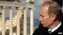 Володимир Путін в Афінах (архівне фото)