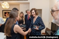 Українка презентує свій бренд принцесі Бельгії