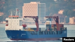 Вантажний корабель Sparta II у Босфорській протоці в 2022 році (ілюстративне фото)