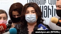 Депутат фракции ППА Ивета Тоноян, Ереван, 17 июня 2020 г.