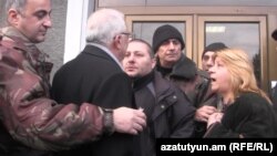 Акция протеста сотрудников завода «Наирит» (архив)