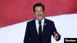 Метт Ґетц (на фото) був запропонований обраним президентом Трампом на посаду міністра юстиції США. Комітет із етики з’ясував, що Гетц платив за секс 17-річній дівчині