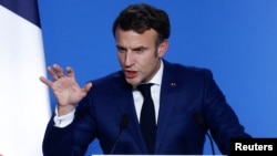 French President Emmanuel Macron (file photo)