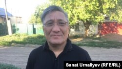 Максат Айсаутов, гражданский активист. Уральск, 18 июня 2018 года.    