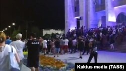 Площадь «Ала-Тоо» 8 августа. 