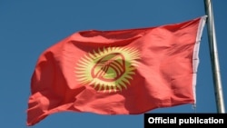 Кыргызстандын желеги. 