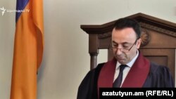 Председатель КС Грайр Товмасян оглашает решение, 4 сентября 2019 г․
