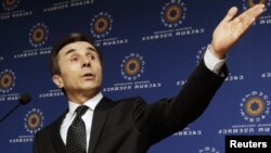 Лидер оппозиционной коалиции «Грузиская мечта», миллиардер Бидзина Иванишвили 