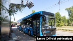 Электробус в Казани (Татарстан). Иллюстративное фото. 