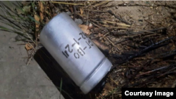 Граната РГ-Во зь сьлезацечным газам CS. 