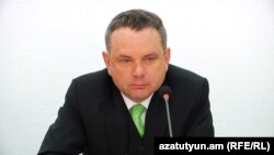 Посол Франции в Армении Жан-Франсуа Шарпантье, Ереван, 14 февраля 2017 г․    