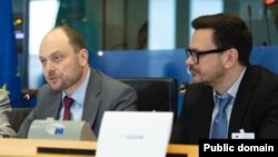 Володимир Кара-Мурза (л) та Ілля Яшин у Європарламенті, фото ілюстративне