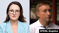 Фотоколаж: прем’єр-міністерка України Юлія Свириденко (л) та очільник Енергетичної митниці Анатолій Комар