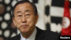 Üstümizdäki aýyň başlarynda BMG-niň Baş sekretary Ban Ki-mun Eýranda adamlaryň eden-etdilik bilen tussag edilýänligi, žurnalistleriň we aktiwistleriň gynalýandygy baradaky habarlaryň özüni alada goýýandygyny aýtdy.