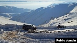 6-8 января EUMA осуществила патрулирование на 🇦🇲стороне границы 🇦🇲-🇦🇿 в Сюникской области, 8 января 2025 г.