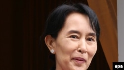 آن سان سو چی، رهبر مخالفان دولت میانمار