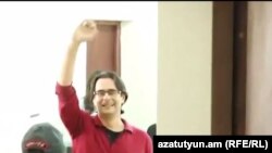 Անդրիաս Ղուկասյանը դատարանի դահլիճում, արխիվ: 