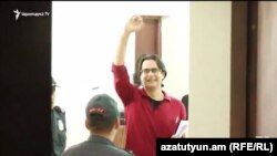 Андриас Гукасян в суде, сентябрь 2016 г.