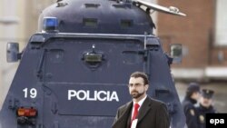 یک خودروی پلیس اسپانیا