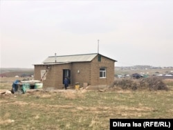 Один из домов, построенных на территории кооператива «Жер-Ана 1». Шымкент, 10 марта 2021 года.