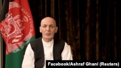 Աֆղանստանի նախագահ Աշրաֆ Ղանին, Արաբական Միացյալ Էմիրություններ, 18 օգոստոսի, 2021թ. 