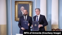Арарат Мирзоян и Энтони Блинкен
