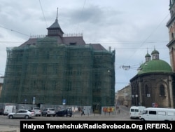 Будинок страхового товариства «Дністер», де оунівці розташувалися у 1941 році